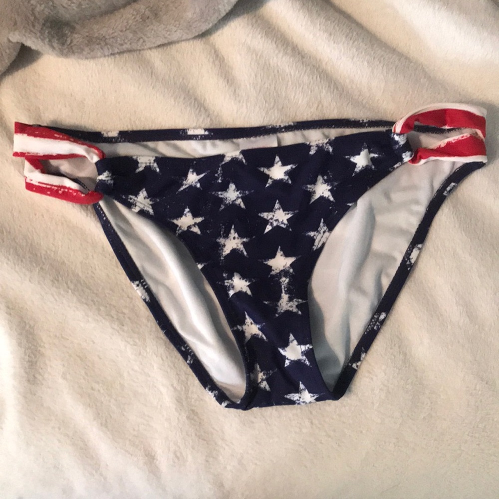 (ONLY WORN ONCE) Target American Flag Swim Bottoms
